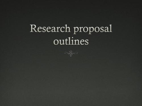 英国留学Research Proposal怎么写？